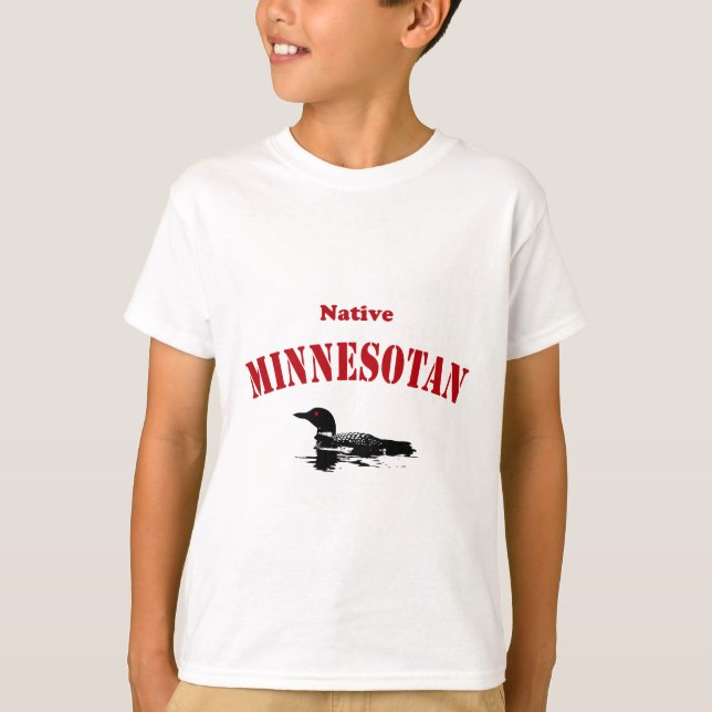 Native Minnesotan T-Shirt (Vorderseite)