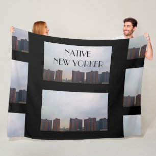 NATIVE NEW YORKER FLEECEDECKE