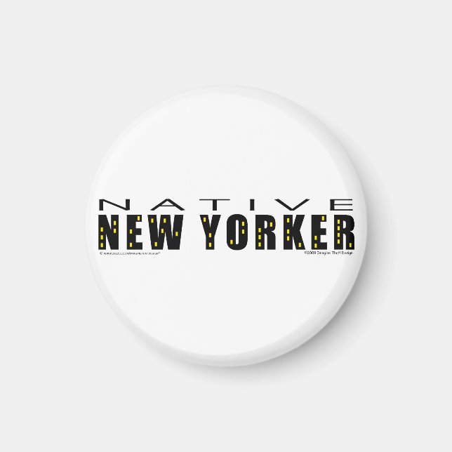 Native New Yorker Magnet (Vorne)