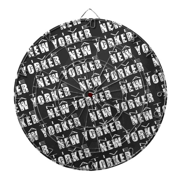 Native New Yorker Pattern Dartscheibe (vorne)