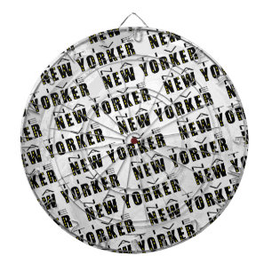 Native New Yorker Pattern Dartscheibe