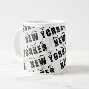 Native New Yorker Pattern Jumbo-Tasse