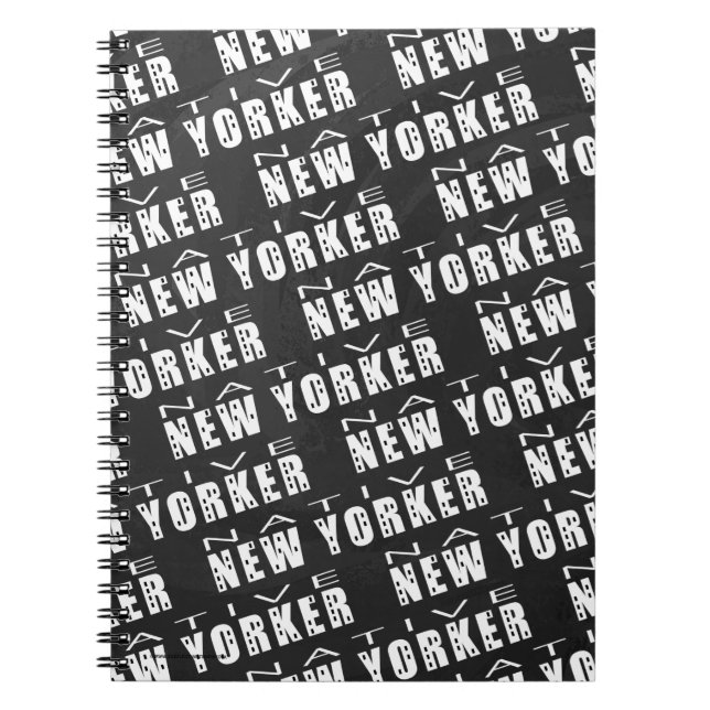 Native New Yorker Pattern Notizblock (Vorderseite)