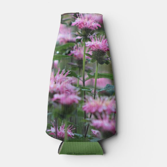 Native Pink Bee Balm Flaschenkühler (Vorderseite)
