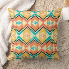 Native Print 20x20 Throw Pillow Kissen