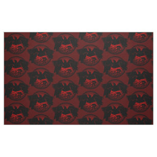 Native Raven Art Fabric Raven Crow Tribal Fabrics Stoff