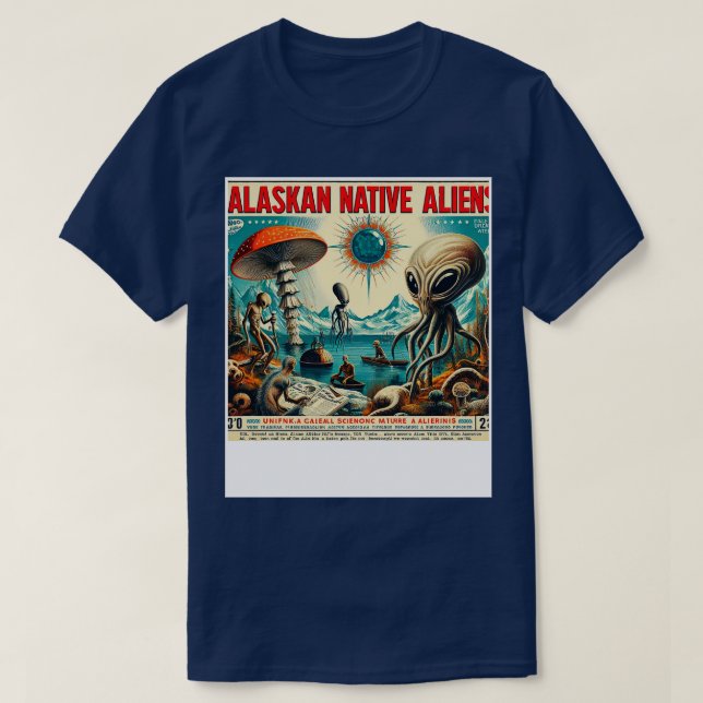 Native s de Alaska TShirt (Design devant)