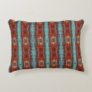 Native Santa Fe Pow wow Türkis Pillow Dekokissen