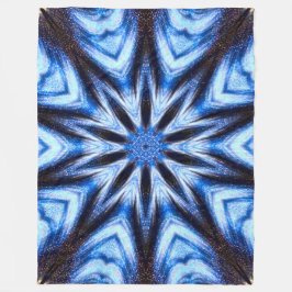 Native Shaman Cosmic Wheel Fleecedecke