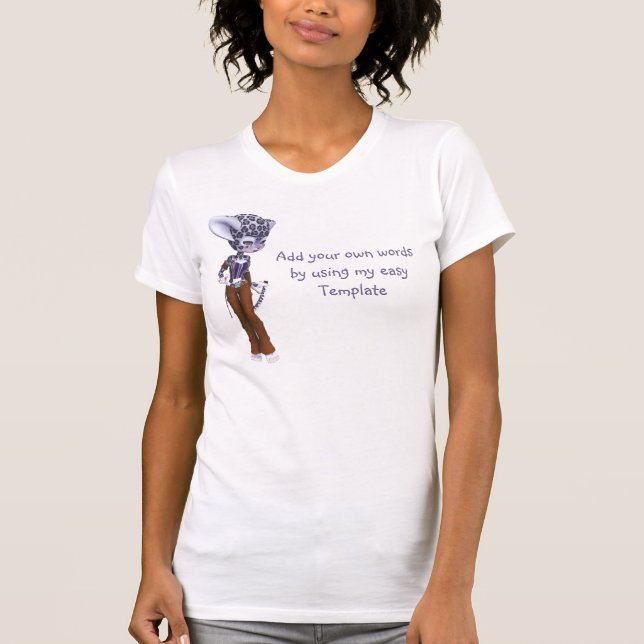 Native Snow Leopard T - Shirt (Vorderseite)