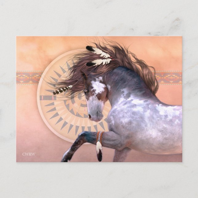 Native Spirit I Postcard Postkarte (Vorderseite)