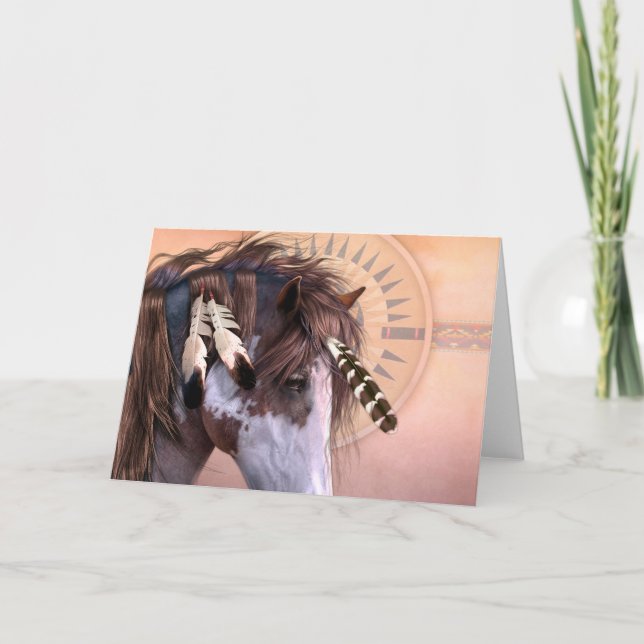 Native Spirit II Notecard Karte (Vorderseite)