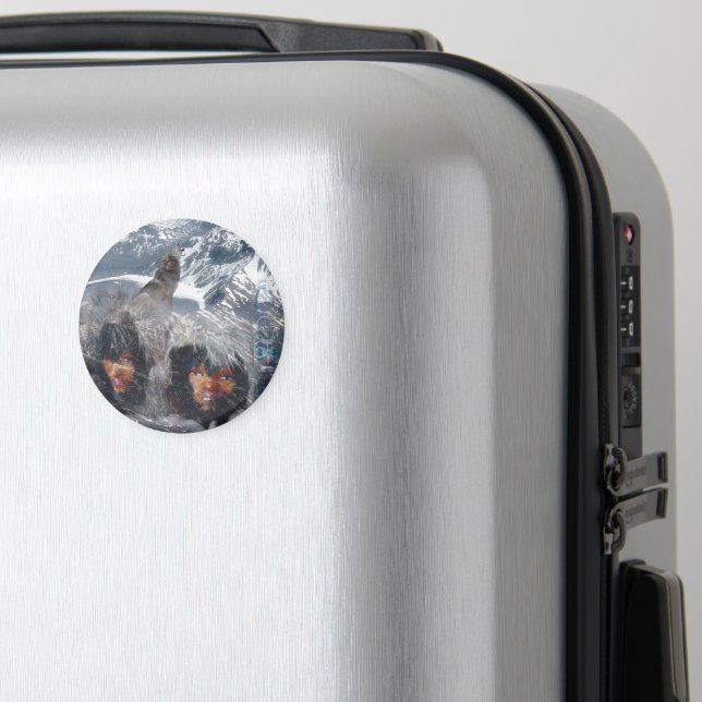 Native Spirit in Alaska Magnet (In Situ (Gepäck))