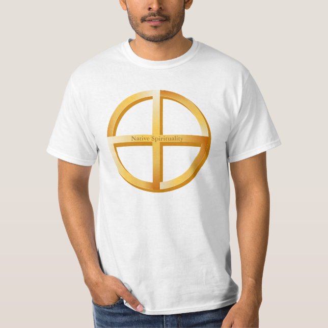 Native Spiritualität T-Shirt (Vorderseite)