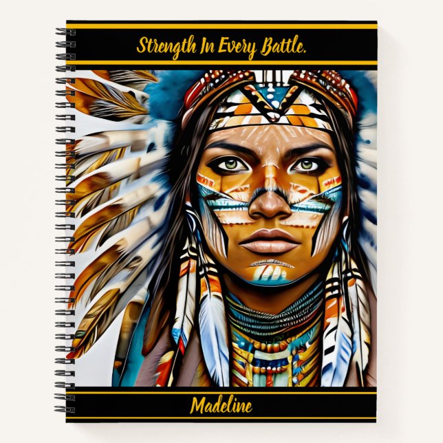 Native Symbols Sketchbook: Kulturkunst Notizbuch (Vorderseite)