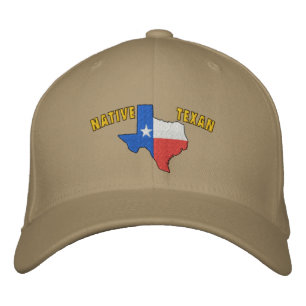 Native Texan Stickerhut Bestickte Baseballkappe