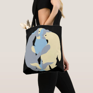 Native Wildlife Art Tragetaschen Spirit Tribal Tasche