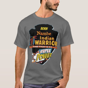 Nativer Amerikanische Ureinwohner mit Super-Power  T-Shirt