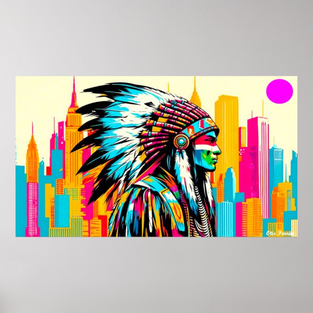 NATIVES ERBE MONATLICHE KRIEGE 15 POSTER (Vorne)