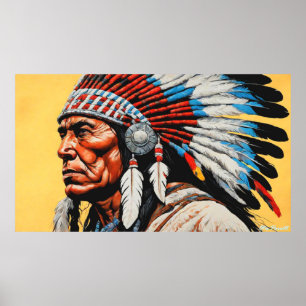 NATIVES ERBE MONATLICHE WARRIOREN 2 POSTER