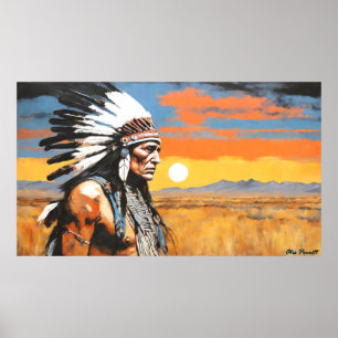 NATIVES ERBE MONATLICHE WARRIOREN 5 POSTER