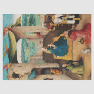 NATIVITÄT, ANNAHME VON MAGI durch BOSCH Weihnachte Seidenpapier
