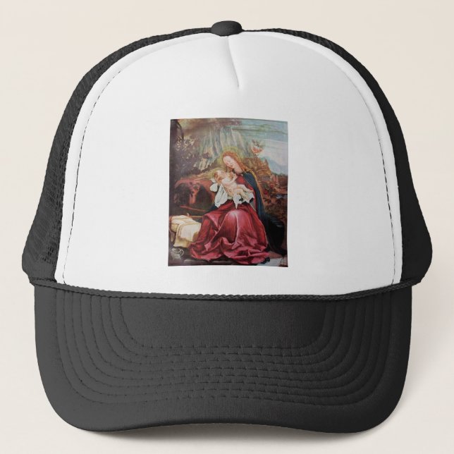 NATIVITÄT MIT ANGELN - MAGIC OF CHRISTMAS TRUCKERKAPPE (Vorderseite)