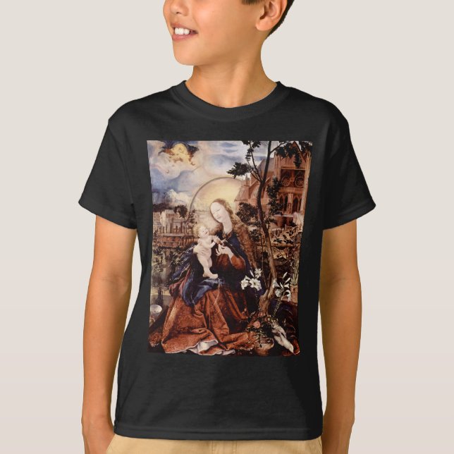 NATIVITÄT MIT WEISSEN LÄCHEN - MAGIC OF CHRISTMAS T-Shirt (Vorderseite)