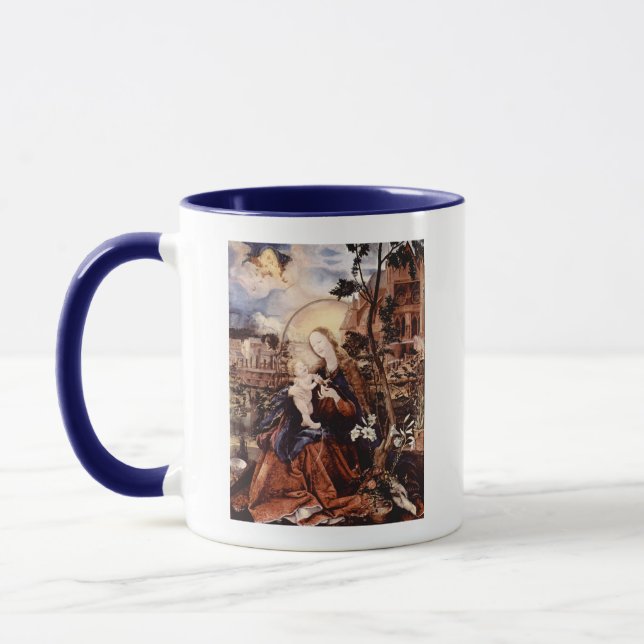 NATIVITÄT MIT WEISSEN LÄCHEN - MAGIC OF CHRISTMAS TASSE (Links)