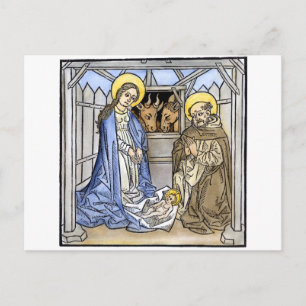 NATIVITÄT POSTKARTE
