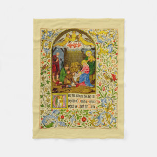 Nativität  Sie sind heute geboren Fleecedecke