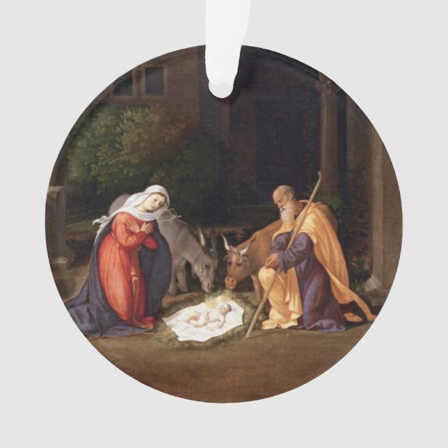 Nativité 1 de l'ornement | de vacances (devant)