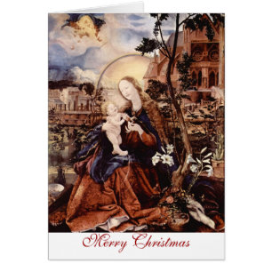 NATIVITÉ AVEC DES LILLES BLANCHES - MAGIE DE NOËL
