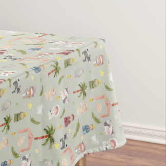 Nativité Noël sage nappe