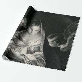 Nativity-Baby-Jesus-Jungfrau-Mary-Engel Geschenkpapier