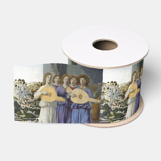 NATIVITY,CHRISTMAS ANGELS by PIERO DELLA FRANCESCA Ripsband (Spule)