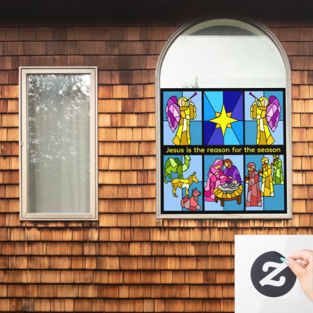 Nativity   fensteraufkleber (Fenster Zuhause)