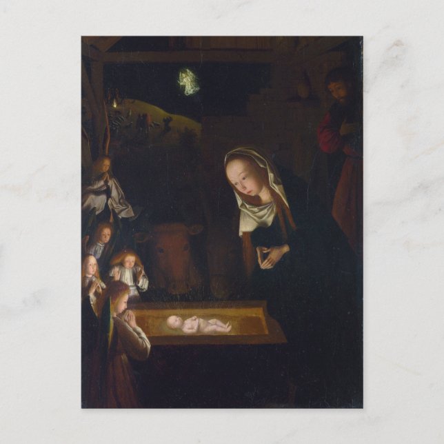 Nativity Geburt Christi von Geertgen tot Sint Jans Postkarte (Vorderseite)