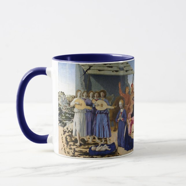 NATIVITY OF JESUS, ANGELS by PIERO DELLA FRANCESCA Tasse (Links)