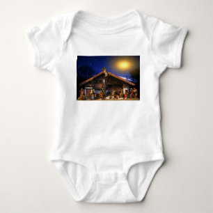 Nativity of Jesus Christ Baby Strampler