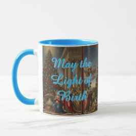 Nativity Santa Combo Christmas Coffee Mug Tasse