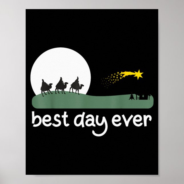 Nativity Scene _ Christmas Day Ever  Poster (Vorne)