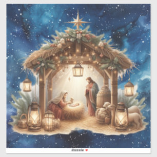 Nativity Vinyl Sticker