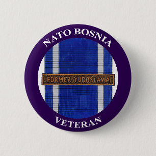 NATO Ehemaliges Jugoslawien Veteran Abzeichen Button