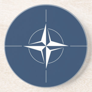 NATO Flag Getränkeuntersetzer