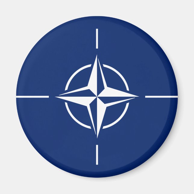 NATO Flag Magnet (Vorne)