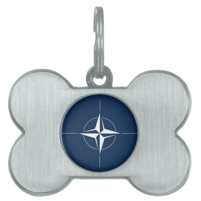 NATO Flag Tiermarke (Vorderseite)