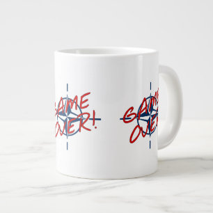 NATO Game Over - Stopp War Jumbo-Tasse