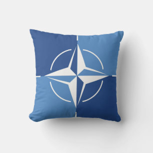 NATO-ONAT-Flaggensymbol des Nordatlantikvertragsor Kissen
