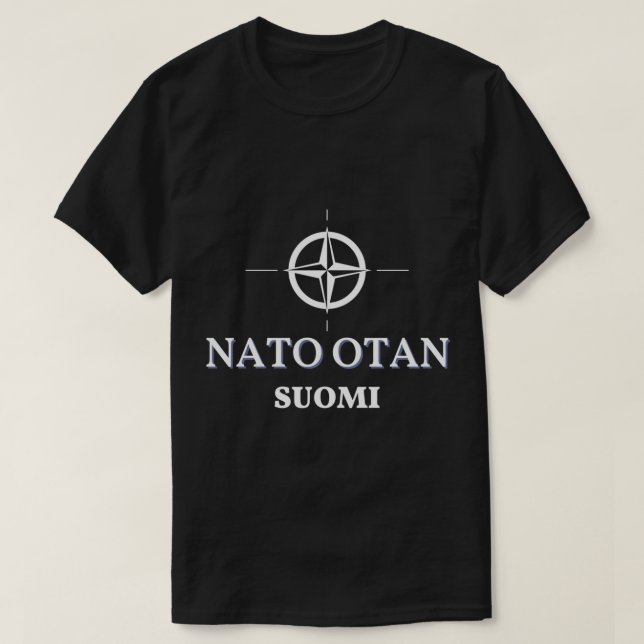 Nato otan Suomi Natoon nyt T-Shirt (Design vorne)